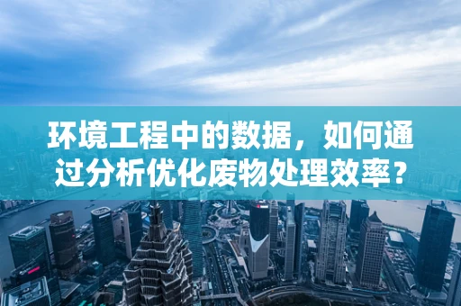 环境工程中的数据，如何通过分析优化废物处理效率？