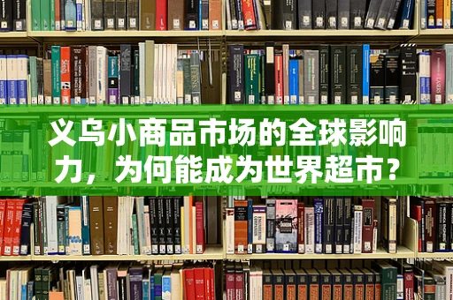 义乌小商品市场的全球影响力，为何能成为世界超市？