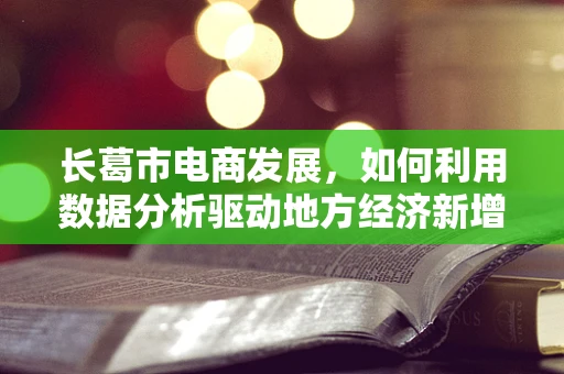 长葛市电商发展，如何利用数据分析驱动地方经济新增长？