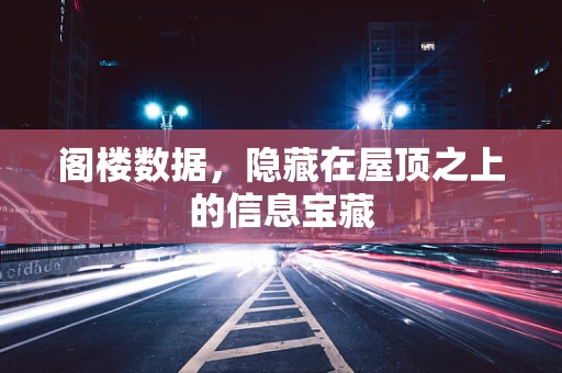 阁楼数据，隐藏在屋顶之上的信息宝藏