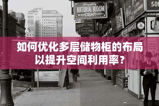 如何优化多层储物柜的布局以提升空间利用率？