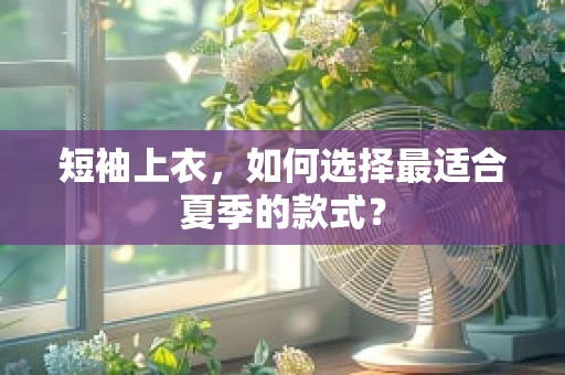 短袖上衣，如何选择最适合夏季的款式？