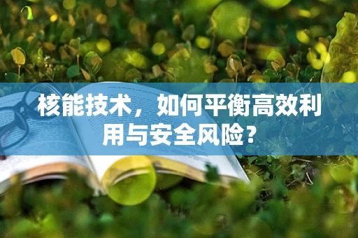 核能技术，如何平衡高效利用与安全风险？