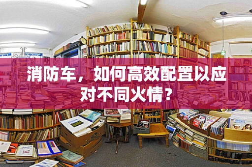 消防车，如何高效配置以应对不同火情？