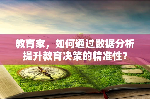 教育家，如何通过数据分析提升教育决策的精准性？