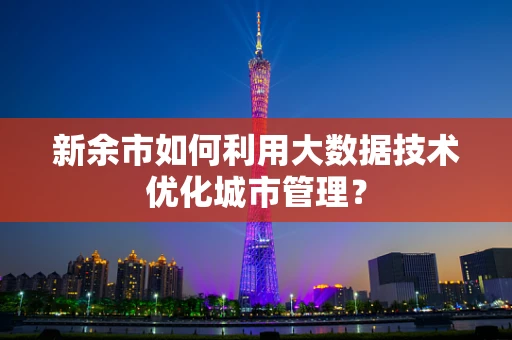 新余市如何利用大数据技术优化城市管理？