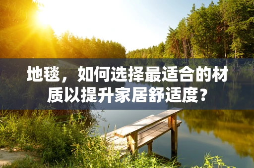 地毯，如何选择最适合的材质以提升家居舒适度？