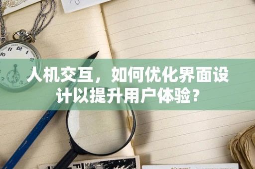 人机交互，如何优化界面设计以提升用户体验？