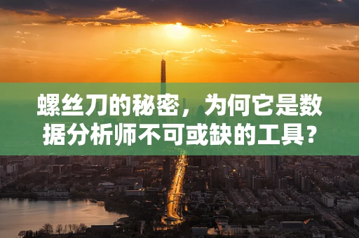 螺丝刀的秘密，为何它是数据分析师不可或缺的工具？