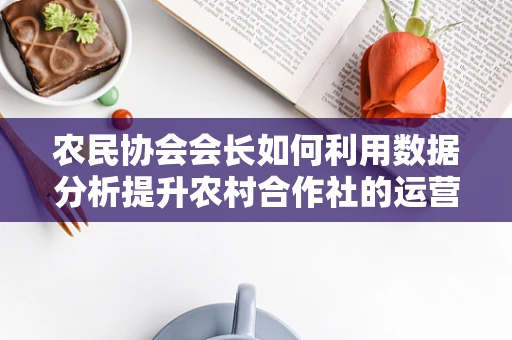 农民协会会长如何利用数据分析提升农村合作社的运营效率？