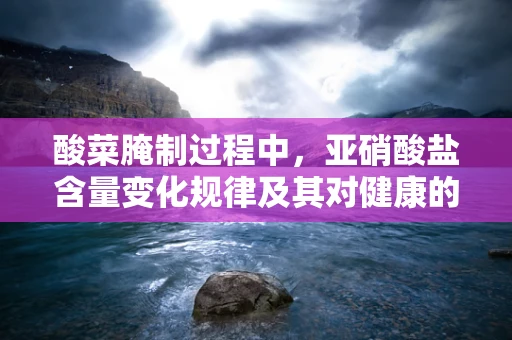 酸菜腌制过程中，亚硝酸盐含量变化规律及其对健康的影响