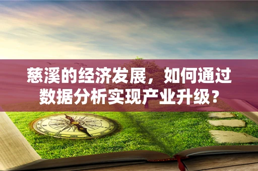 慈溪的经济发展，如何通过数据分析实现产业升级？