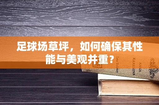 足球场草坪，如何确保其性能与美观并重？