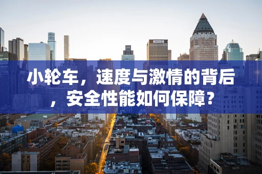 小轮车，速度与激情的背后，安全性能如何保障？