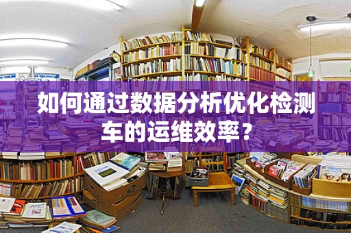 如何通过数据分析优化检测车的运维效率？