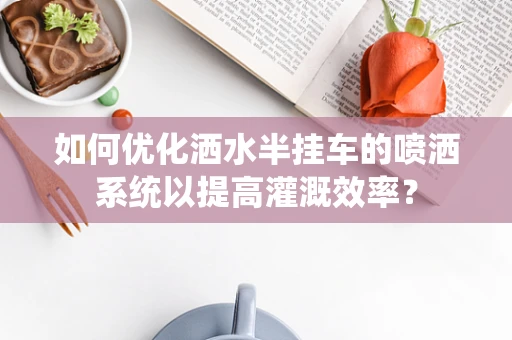 如何优化洒水半挂车的喷洒系统以提高灌溉效率？