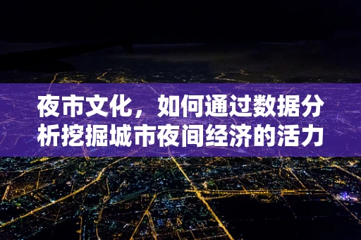 夜市文化，如何通过数据分析挖掘城市夜间经济的活力与潜力？