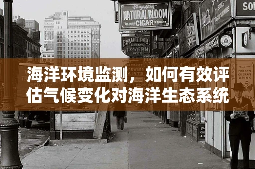 海洋环境监测，如何有效评估气候变化对海洋生态系统的影响？